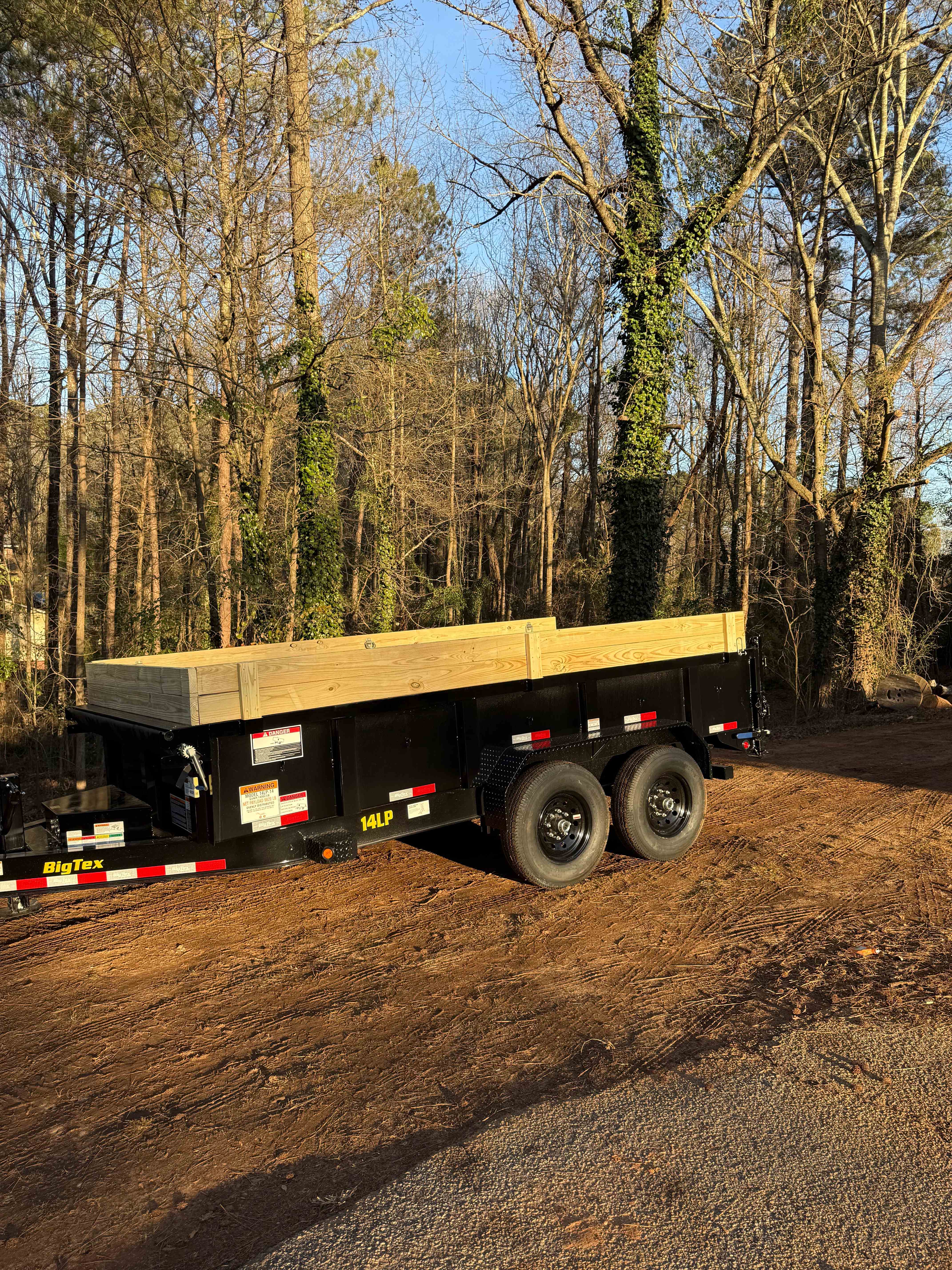 Big Tex Dump Trailer